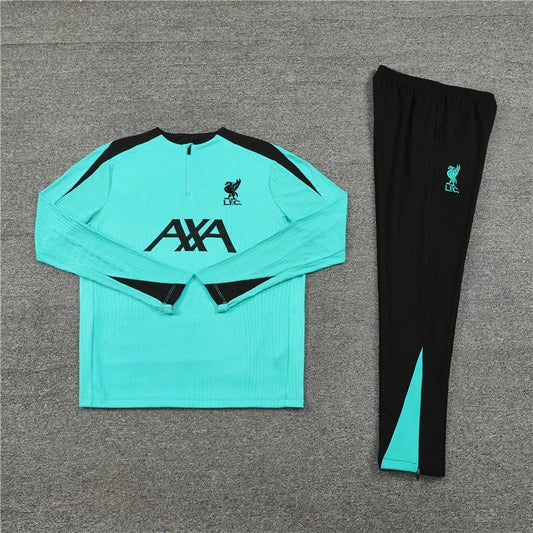 Liverpool Tracksuit Blue Training Top Pack