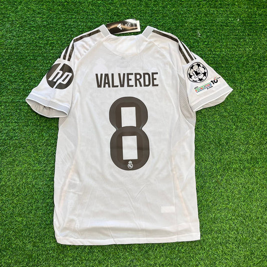 Federico Valverde Real Madrid New Football Jersey Kit