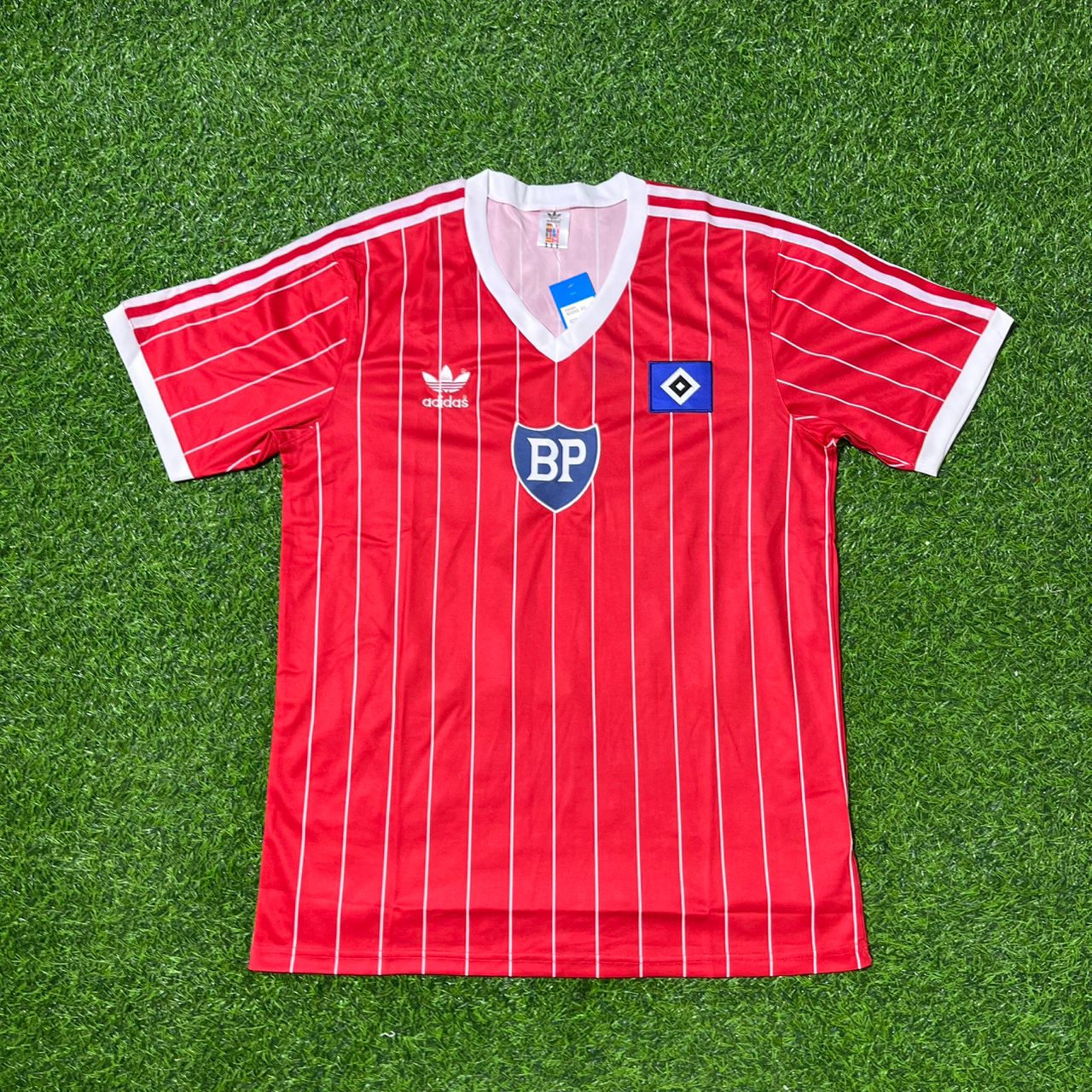 Felix Magath Hamburger SV Rotes Heimtrikot Retro Fußballtrikot