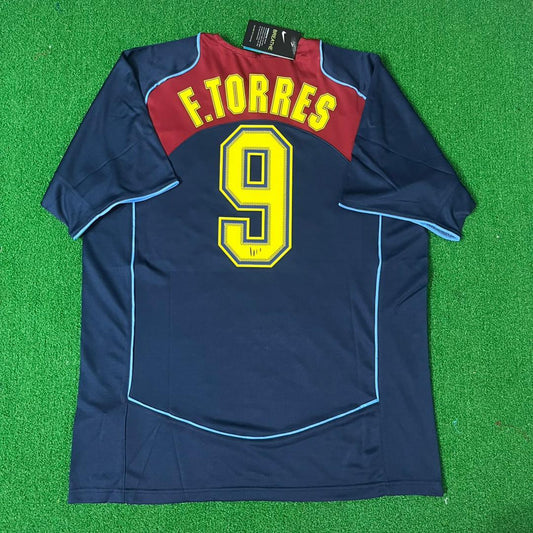 Fernando Torres Atletico Madrid SpiderMan 2003 2004 Retro Football Jersey Kit