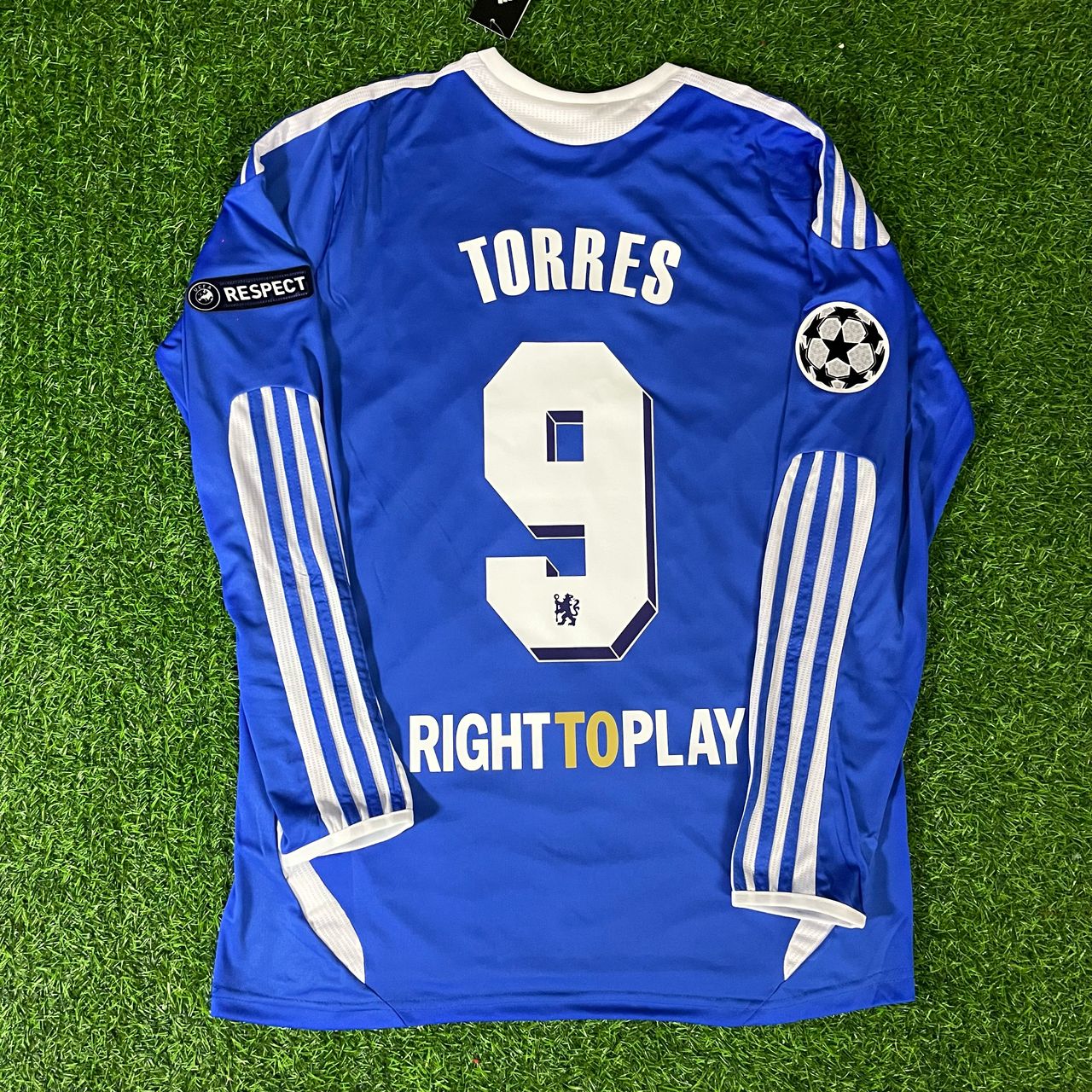Fernando Torres Chelsea 2012 Munich Final Long Sleeve Season Jersey
