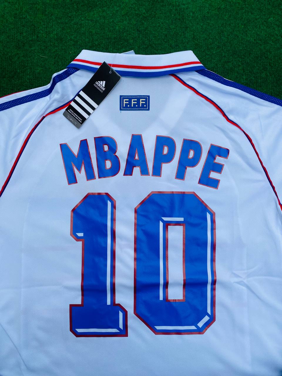 France Mbappe Retro Football Jersey Kit