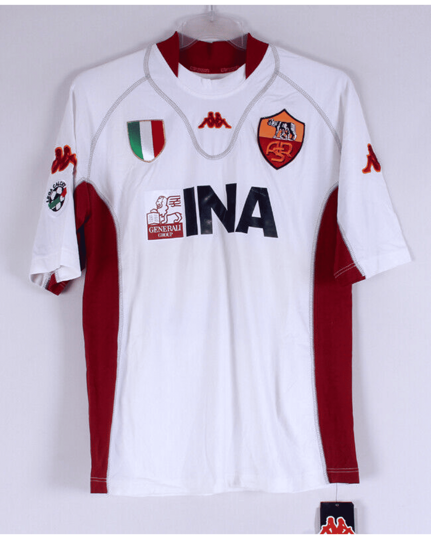Francesco Totti 10 - Roma 2001/02 Retro Football Jersey Kit