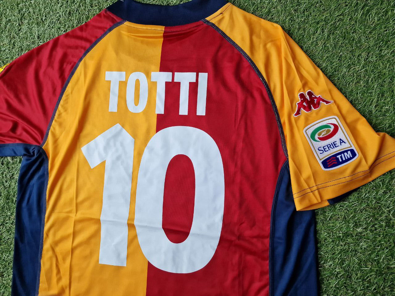 Francesco Totti Roma 2001 2003 Retro Football Jersey Kit
