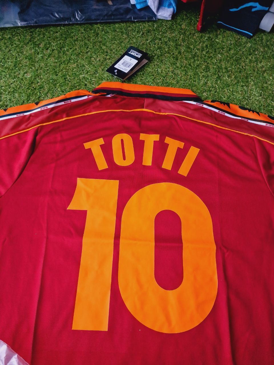 Francesco Totti 10 - AS Roma 1998 - 1999 Retro Football Jersey Kit