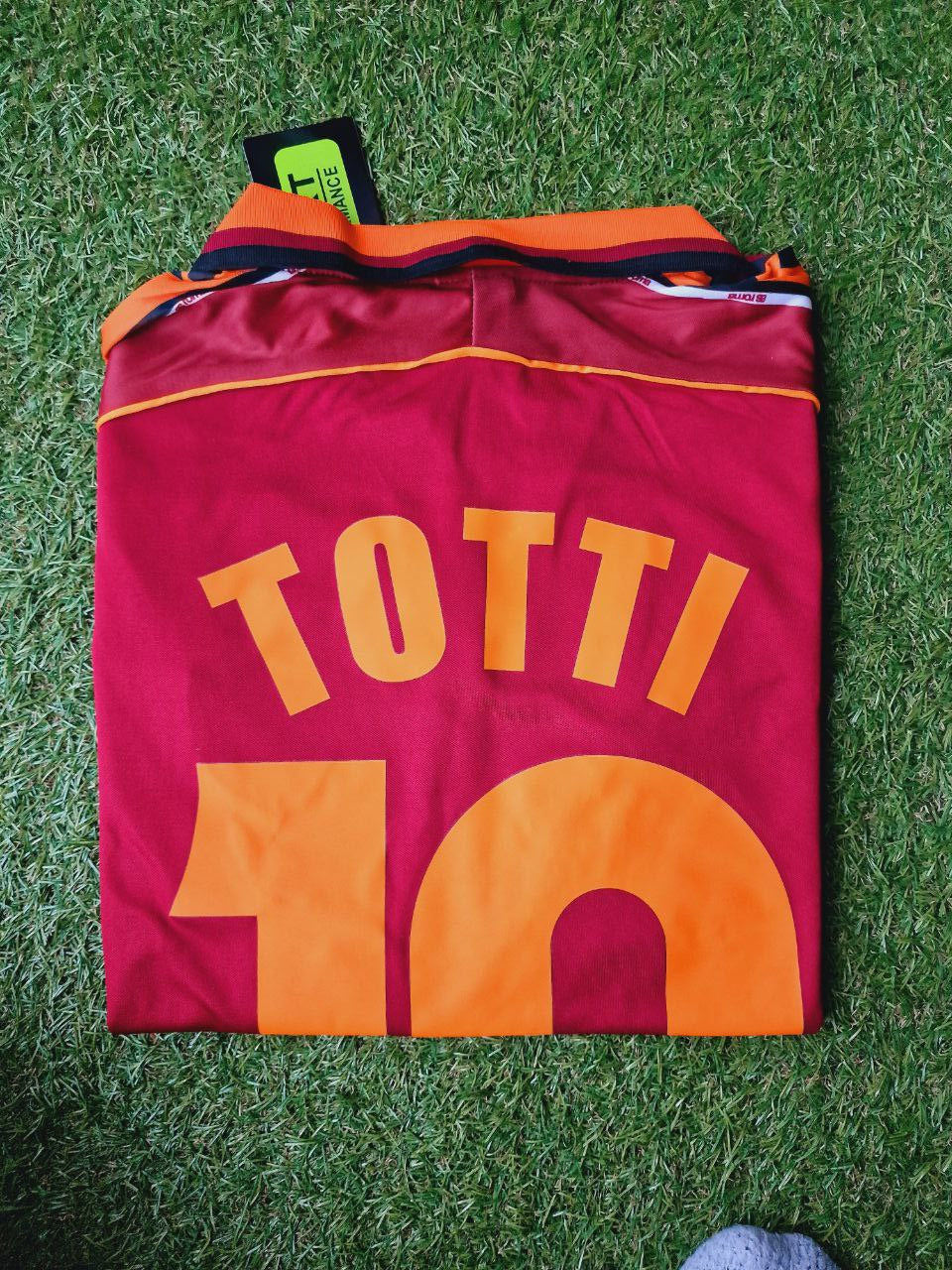 Francesco Totti 10 - AS Roma 1998 - 1999 Retro Football Jersey Kit
