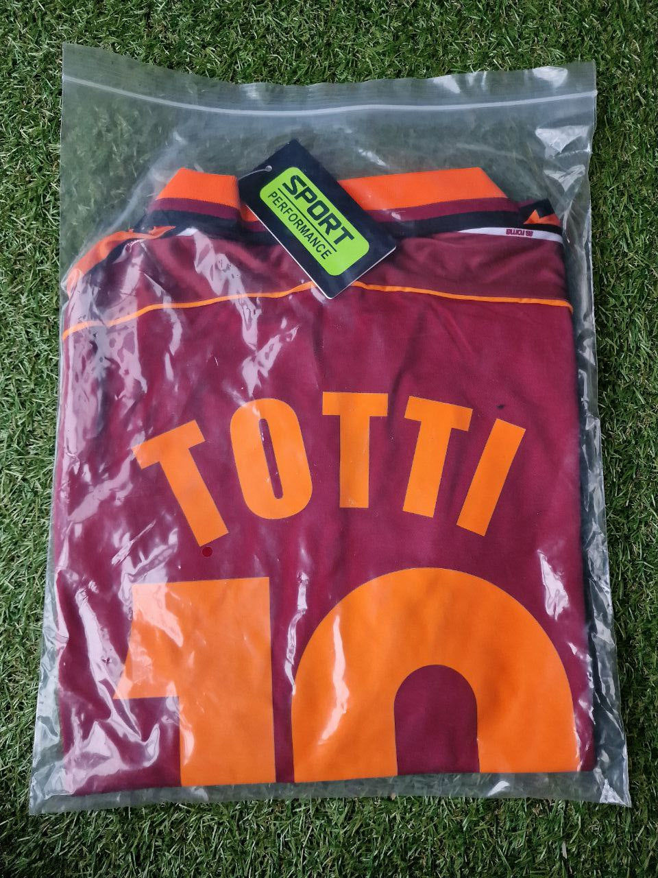 Francesco Totti 10 - AS Roma 1998 - 1999 Retro Football Jersey Kit
