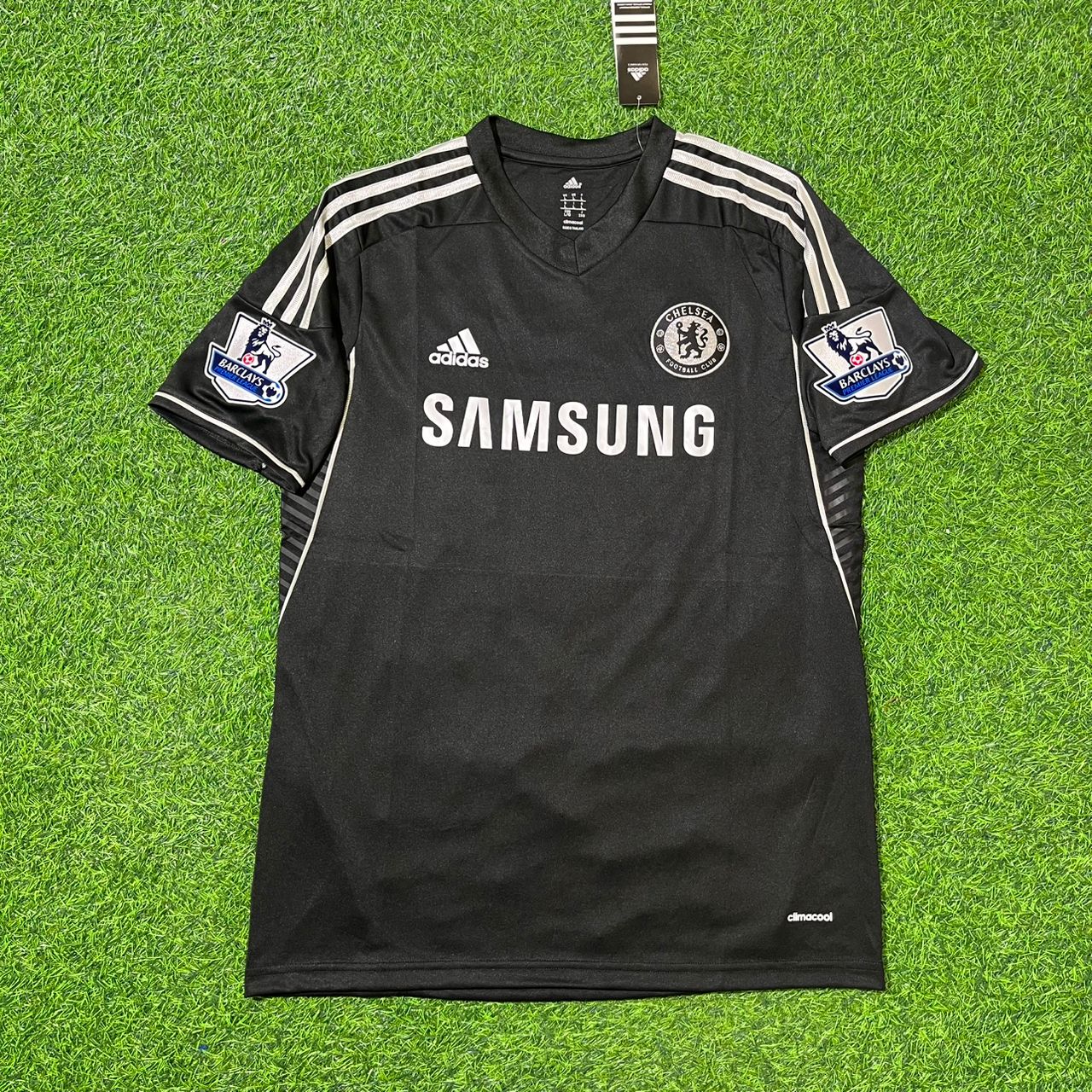 Frank Lampard Chelsea 2013/14 Black Retro Football Jersey Kit