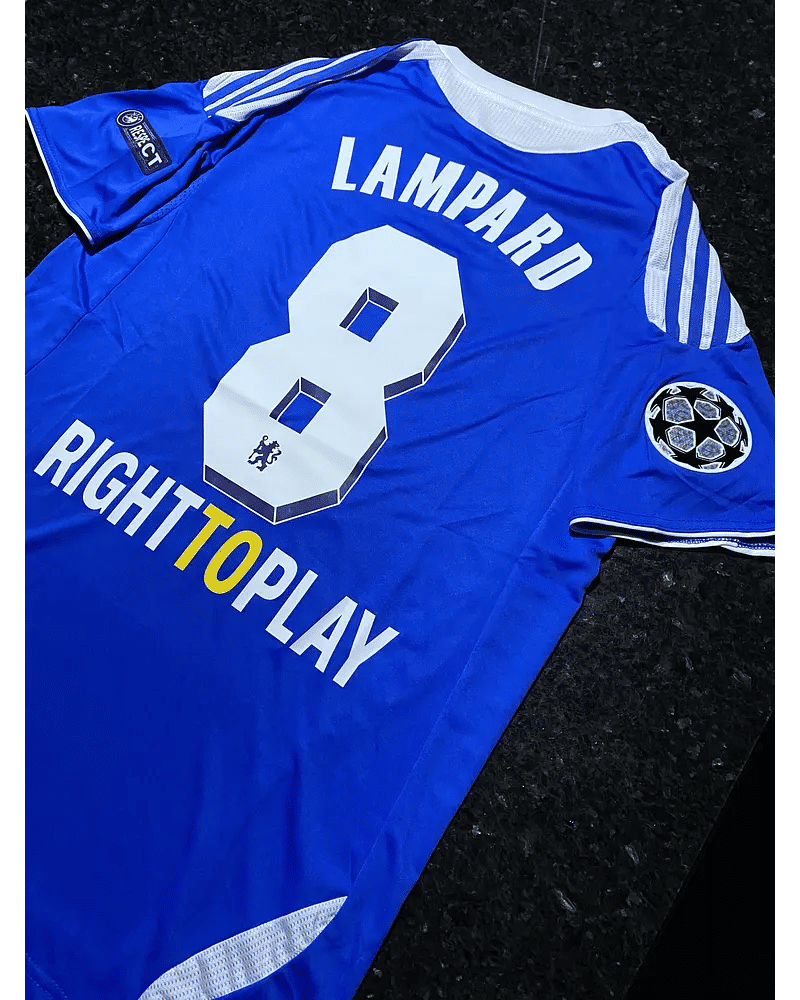 Frank Lampard - Chelsea Champions League Munich Final Munich 2012 Retro Football Jersey Kit