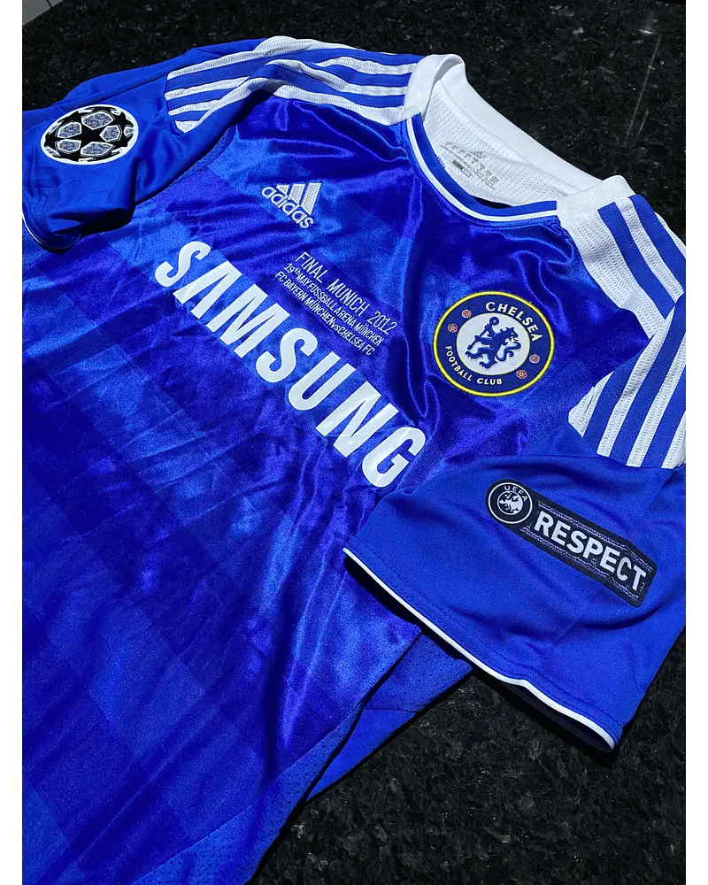 Frank Lampard - Chelsea Champions League Munich Final Munich 2012 Retro Football Jersey Kit