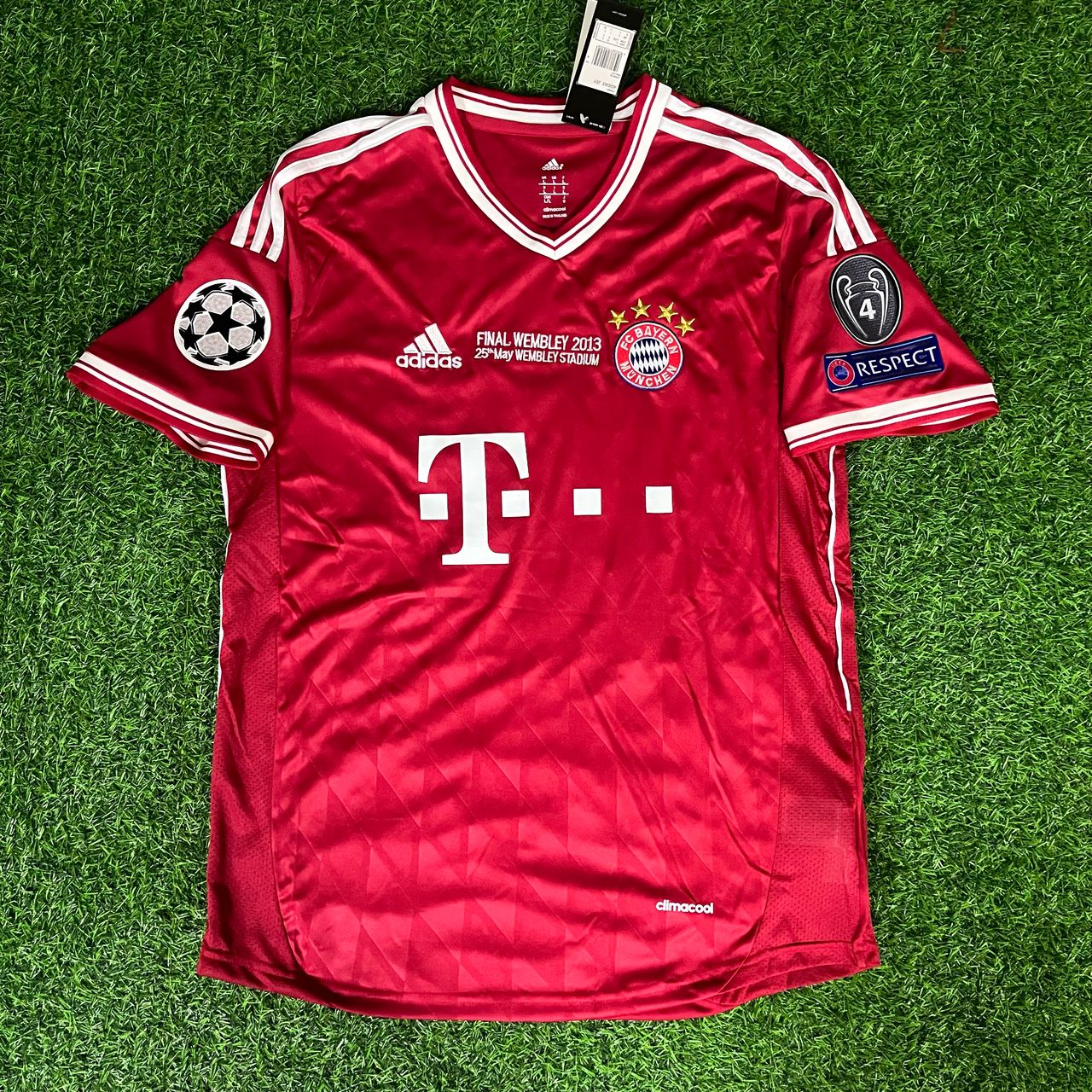 Frank Ribery Bayern Munich 2013 Champions League Wembley Final Football Jersey Kit