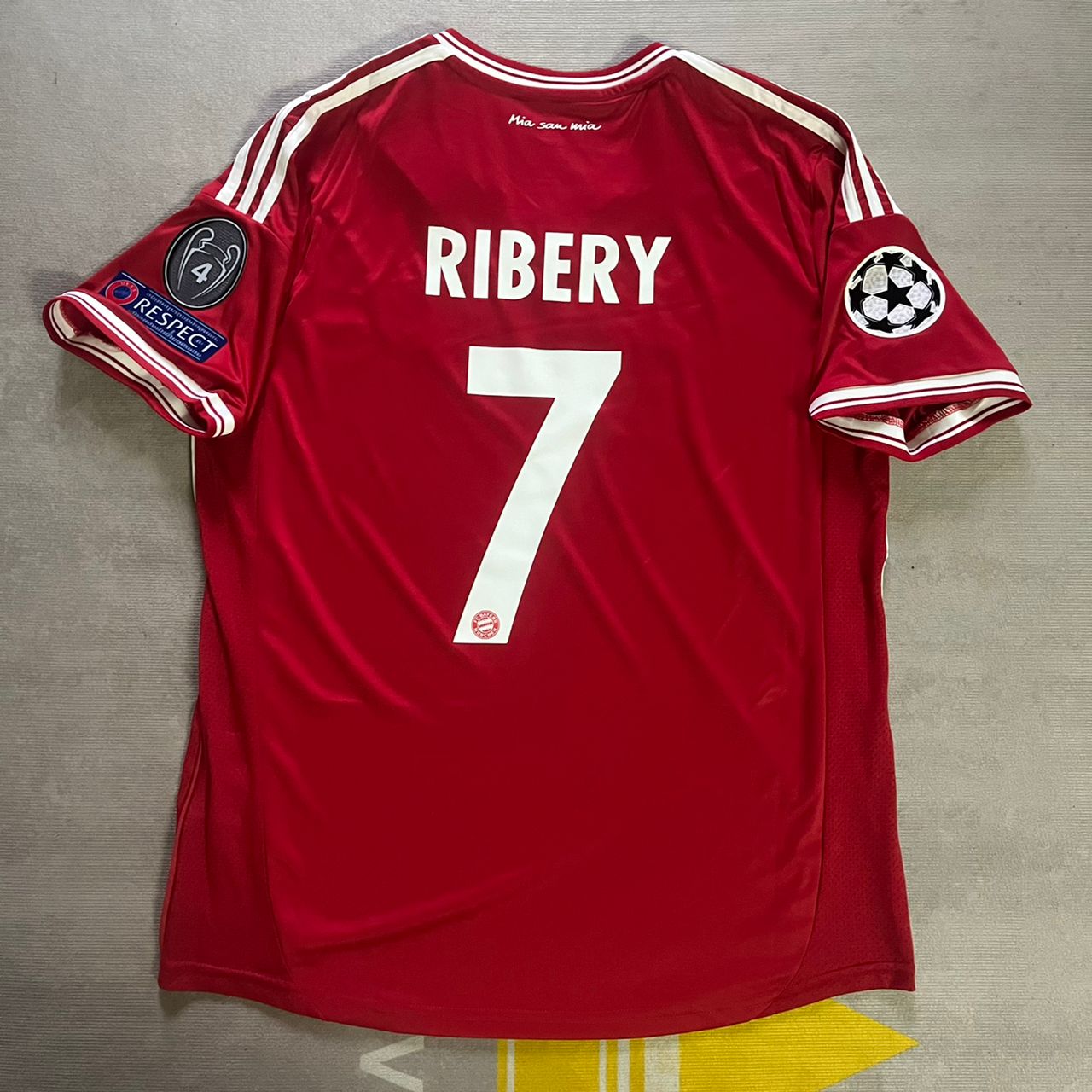 Frank Ribery Bayern Munich 2013 Champions League Wembley Final Football Jersey Kit