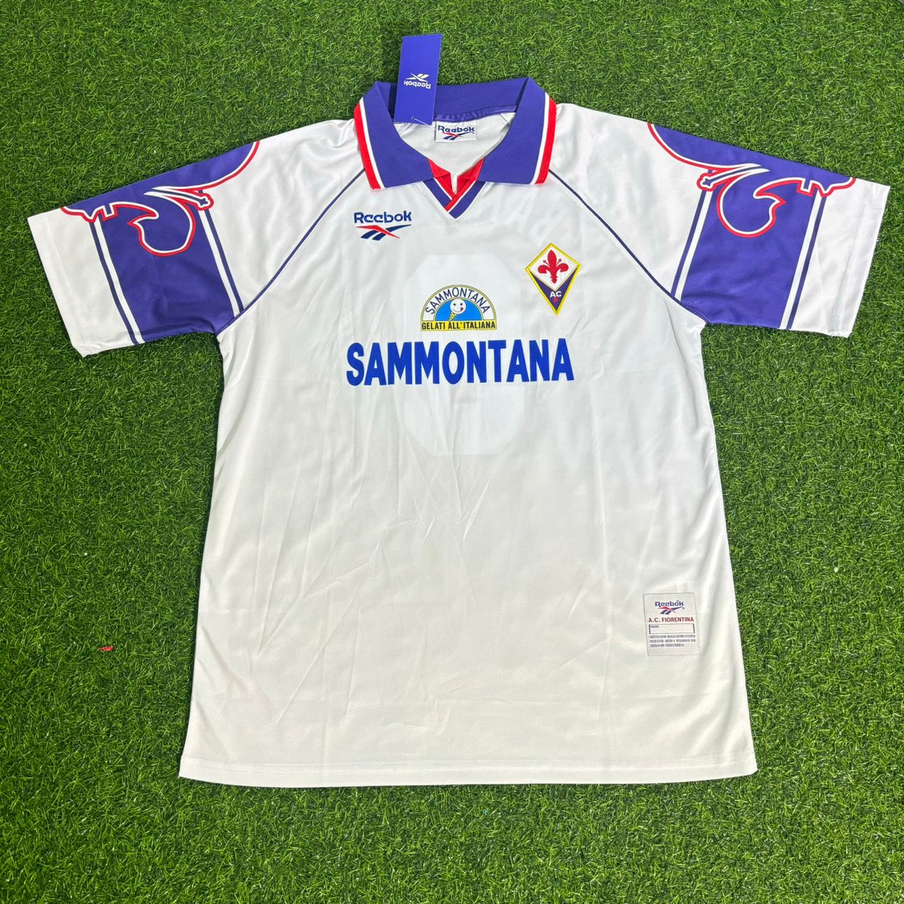 Josip Ilicic Fiorentina Retro White Football Jersey Kit