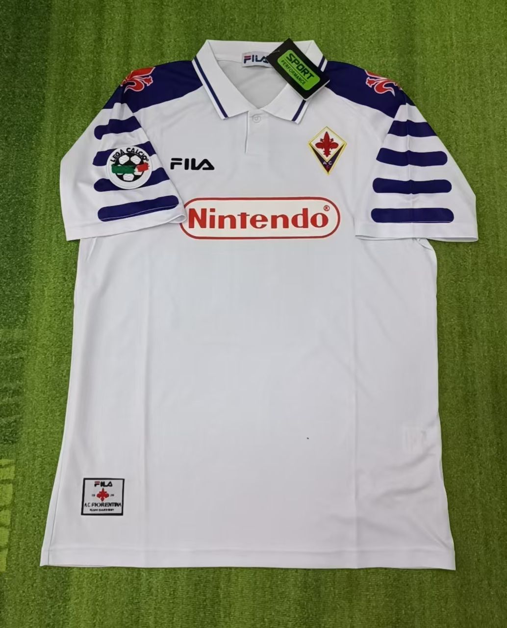 Gabriel Batistuta Fiorentina 1998/1999 Retro Football Jersey