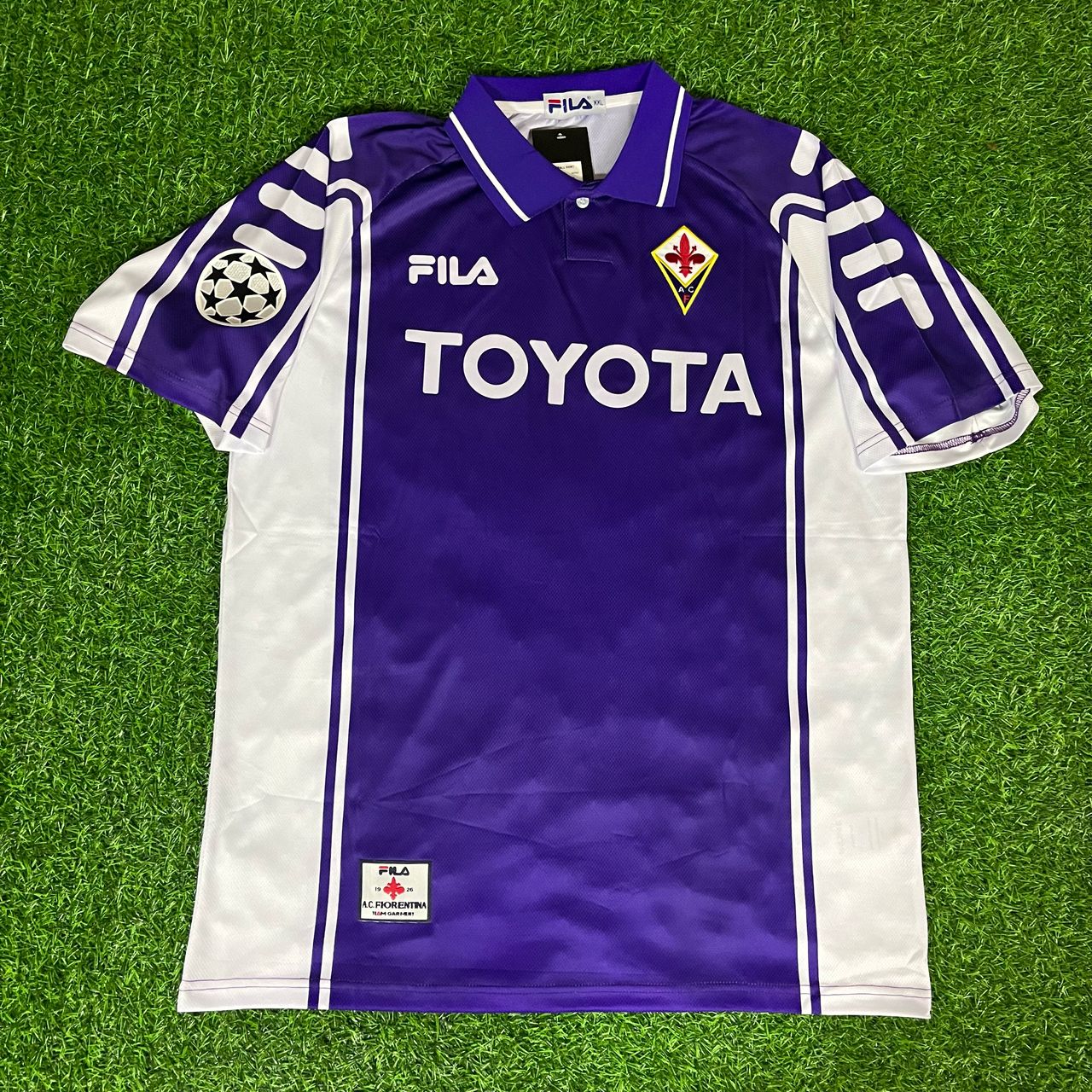 Gabriel Batistuta - Fiorentina 1999/2000 Retro Football Jersey Kit