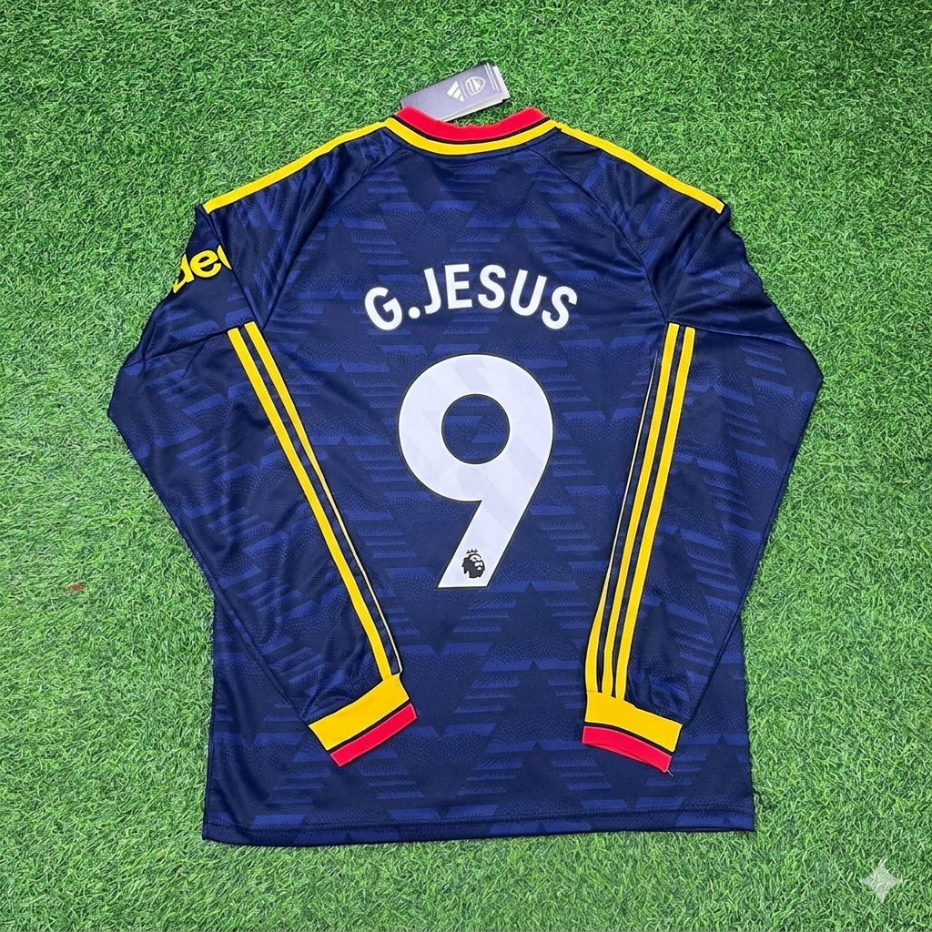 Gabriel Jesus #9 Arsenal Special Edition Long Sleeve Football Jersey Kit