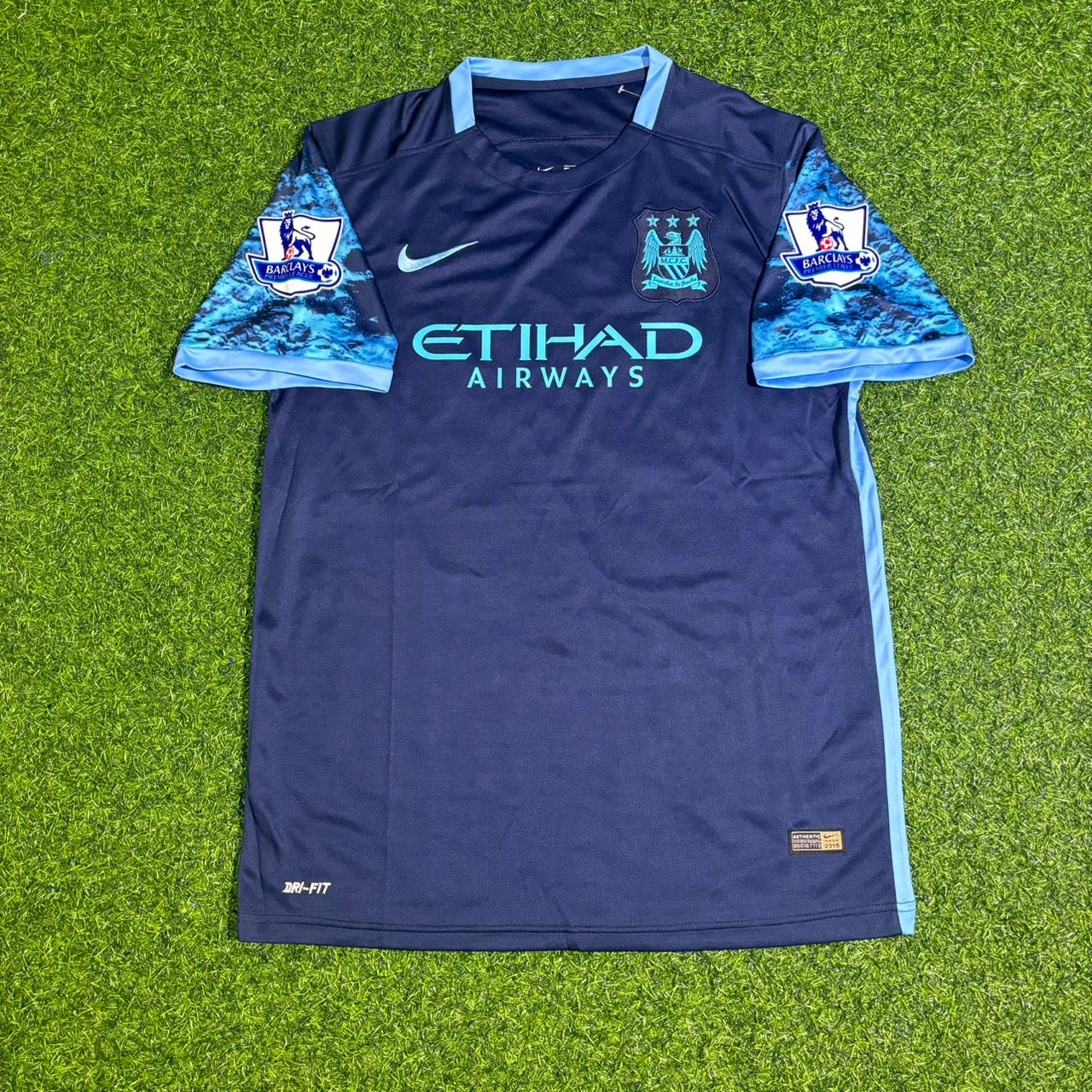 Gaël Clichy Manchester City 2016-2017 Retro Football Jersey Kit