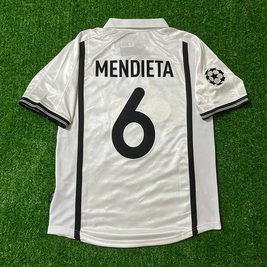 Gaizka Mendieta Valencia 2001 Milano Champions Final Retro Jersey