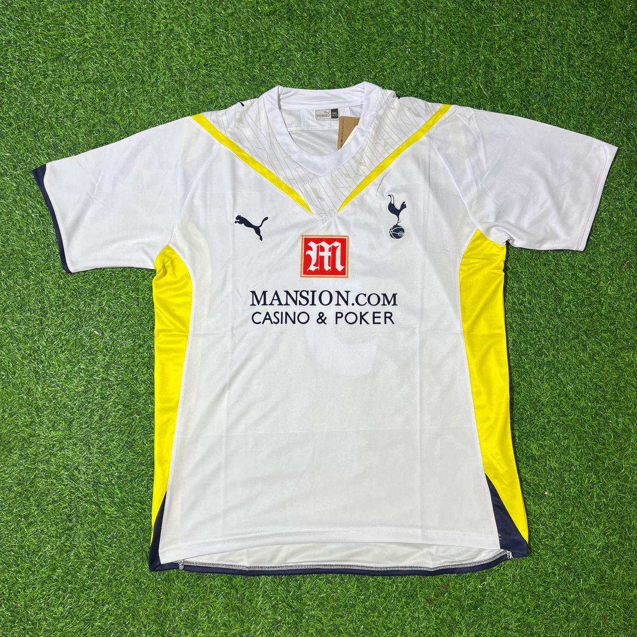 Gareth Bale Tottenham 2009 2010 White Retro Football Jersey Kit