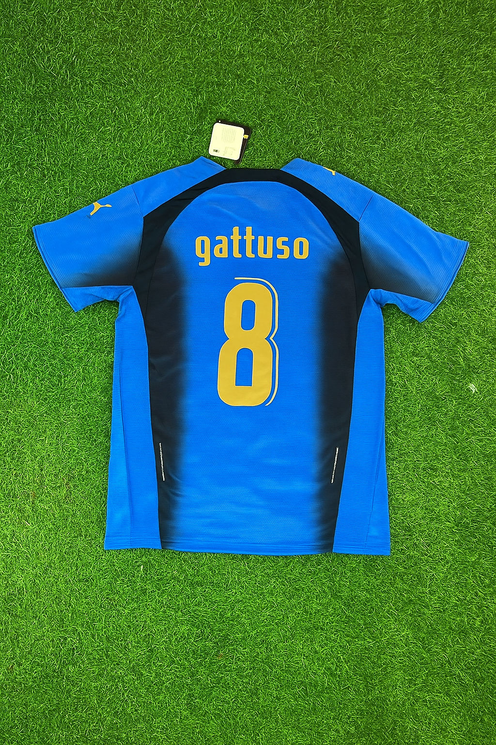 Gennaro Gattuso #8 - Italy 2006 World Cup Final Retro Football Jersey Kit