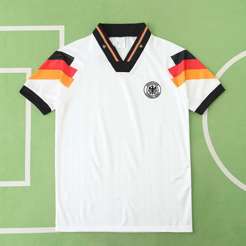Germany 1992 Season Retro Football Jersey Kit
