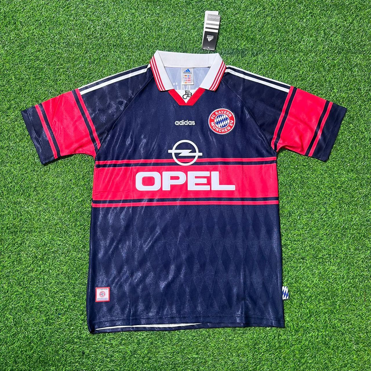 Giovane Elber 9 Bayern Munich Retro 1997/99 Football Jersey
