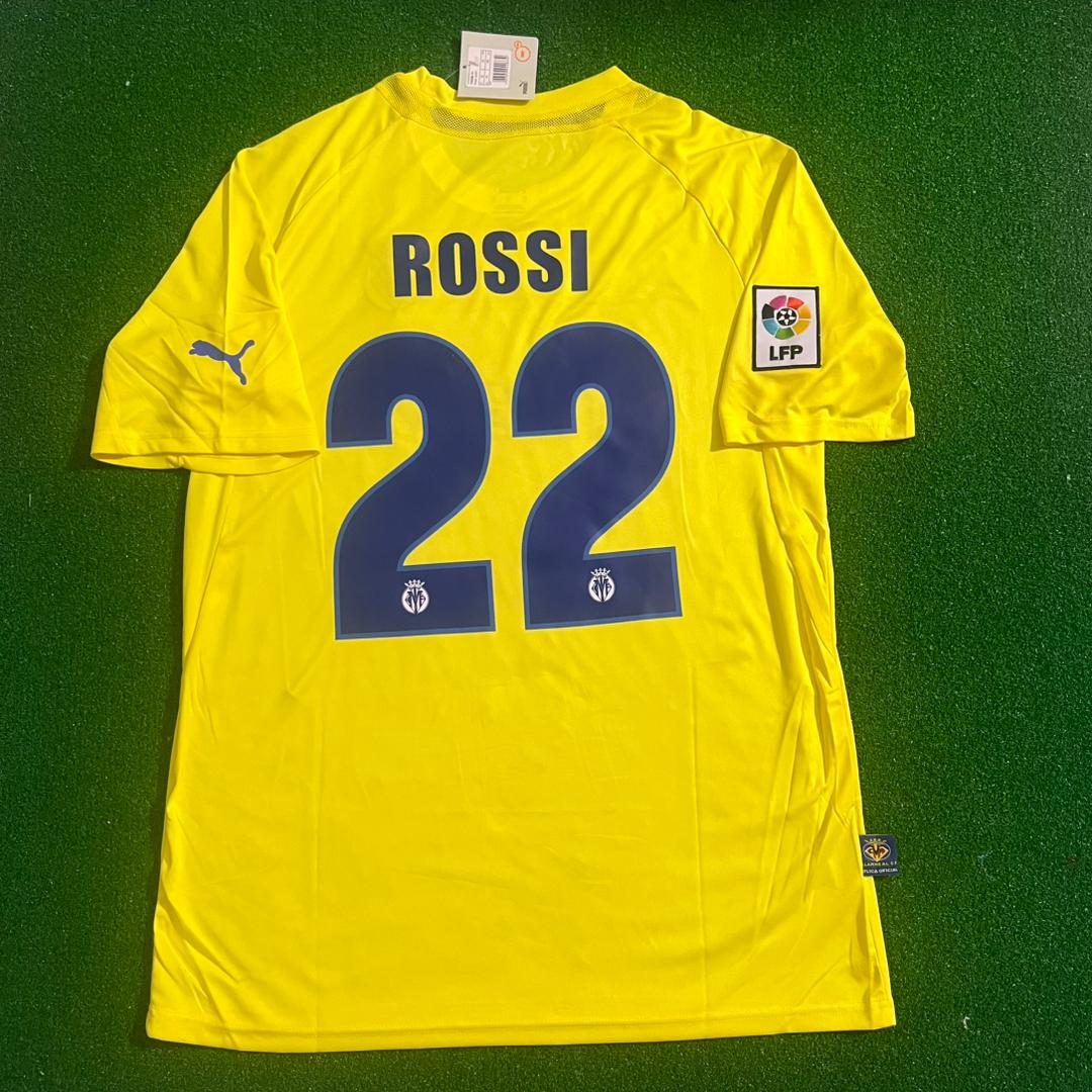 Giuseppe Rossi #22 - Villarreal 2009 - 2010 Retro Soccer Football Jersey Kit