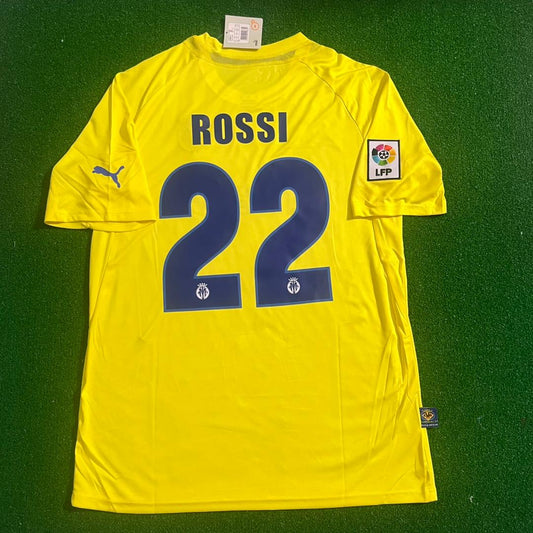 Giuseppe Rossi #22 - Villarreal 2009 - 2010 Retro Soccer Football Jersey Kit
