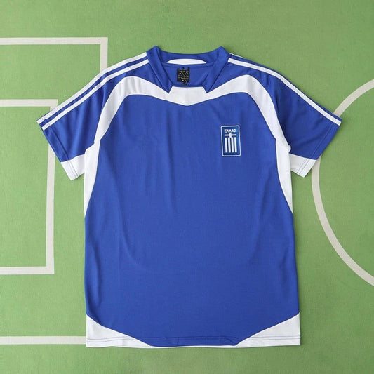 Greece EURO 2004 Final Retro Football Jersey Kit