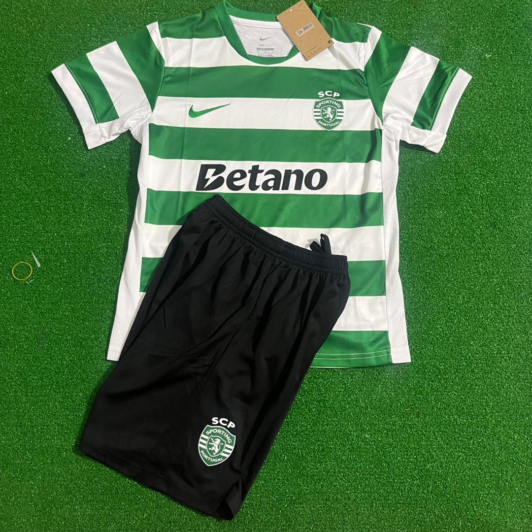 Viktor Gyökeres Sporting CP Lisbon New Season Kids Size Children Soccer Jersey