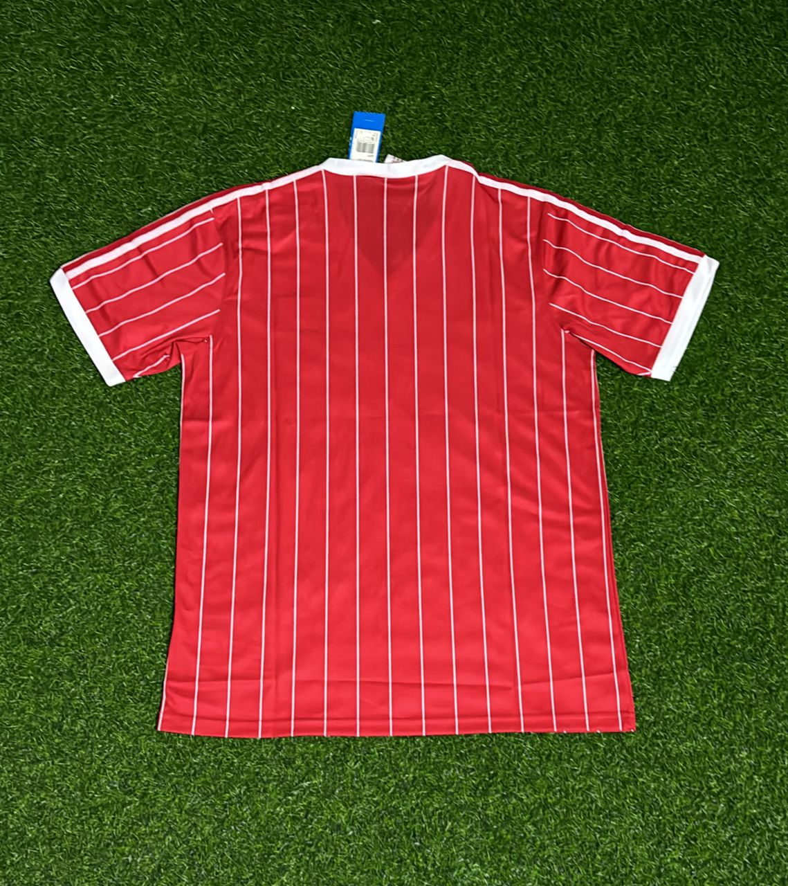 Hamburger SV HSV 1984 Retro Heimtrikot Rot Fußballtrikot