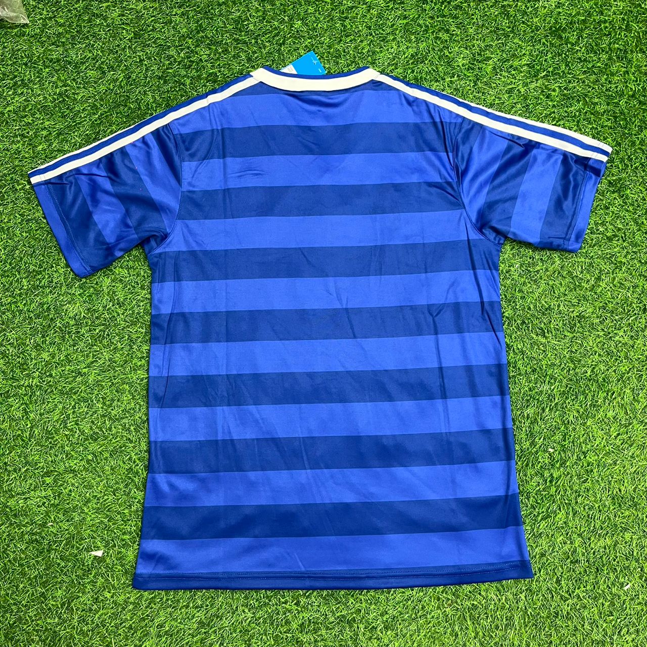 Hamburger SV Retro Heimtrikot 1986 Blau Fuball HSV 1986 Blaues Heimtrikot Soccer Kit Football Jersey