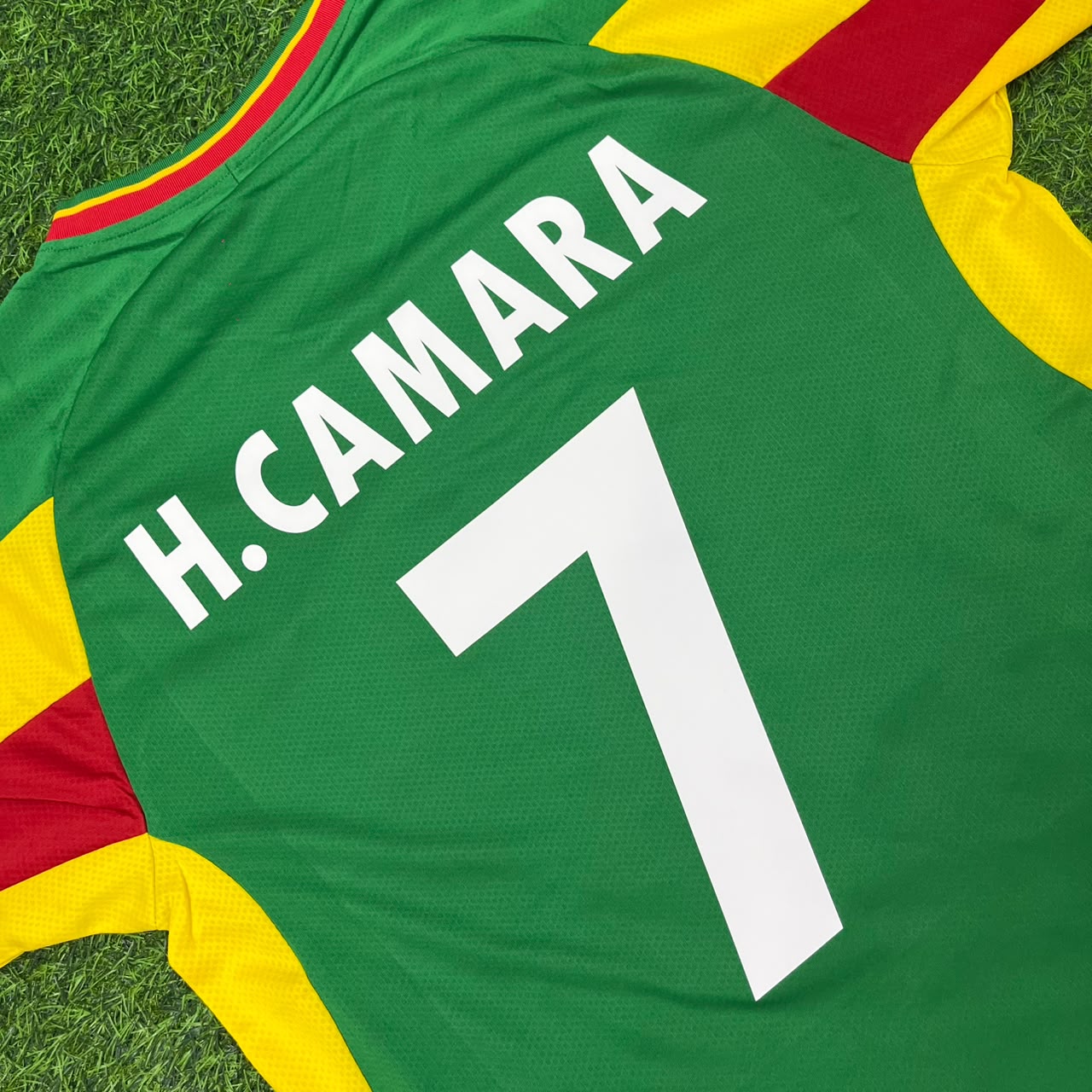 Senegal World Cup 2002 Henri Camara Retro Football Jersey