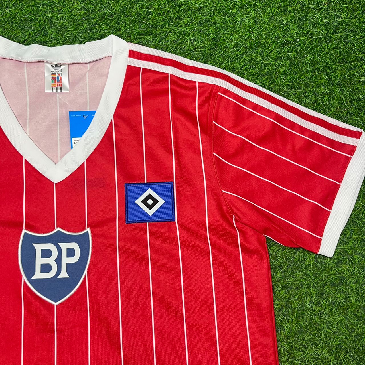 Horst Hrubesch Hamburger SV Rotes Heimtrikot Retro Fußballtrikot Jersey