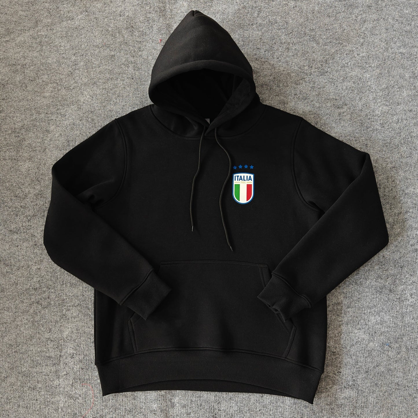 Italy - Hoodie Winter Fleece- Football Kapuzenpullover Paradise Edition