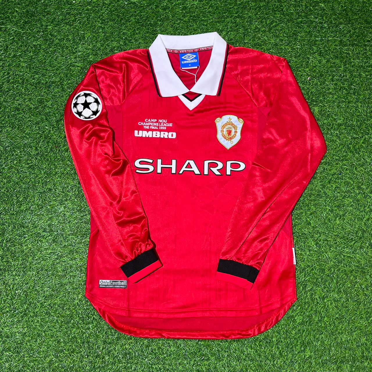 Japp Stam Manchester United 1999 Champions League Final Retro Football Jersey Collection