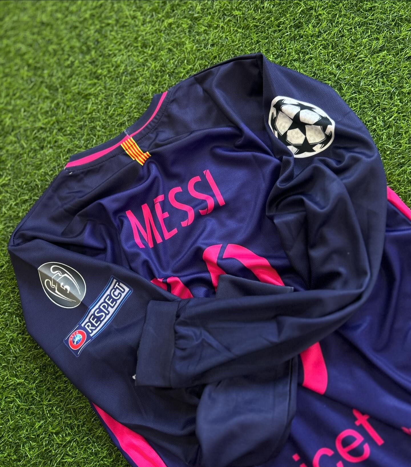 Lionel Messi Barcelona Purple Retro Jersey