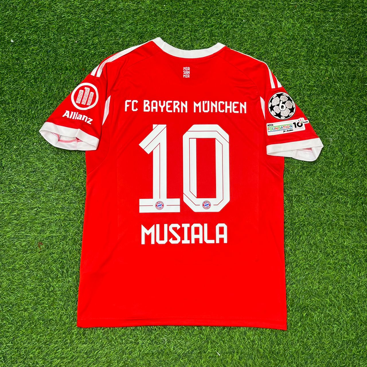 Jamal Musiala #10 Bayern Munich Home Football Jersey Kit