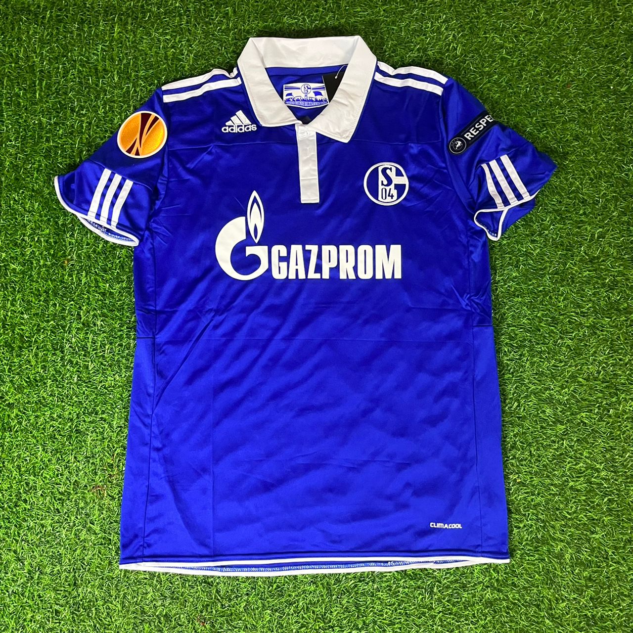 Jefferson Farfan Schalke 04 2011 2012 Retro Football Jersey Kit