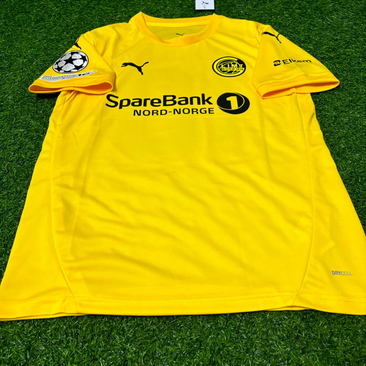 Bodø/Glimt 2026 Champions League Jens Petter Hauge Yellow Football Jersey