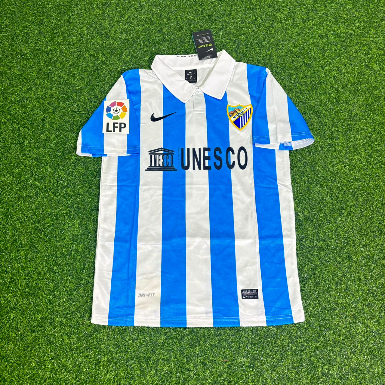 Jeremy Toulalan Málaga CF 2012/13 Retro Home Football Jersey Collection