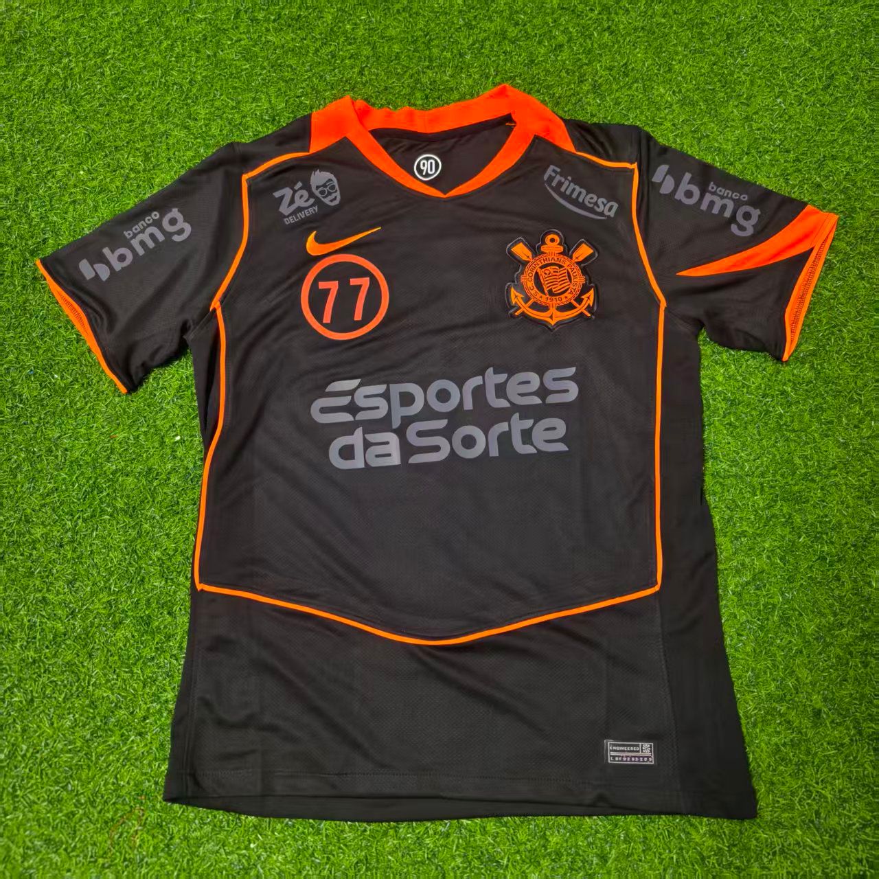 Jesse Lingard Corinthians 2026 Home Black Football Jersey Kit