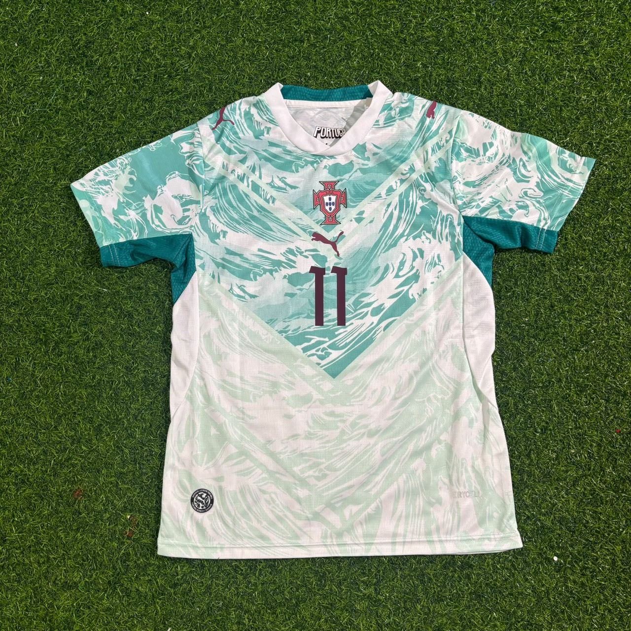 Portugal World Cup 2026 João Félix Kids White Away Football Jersey