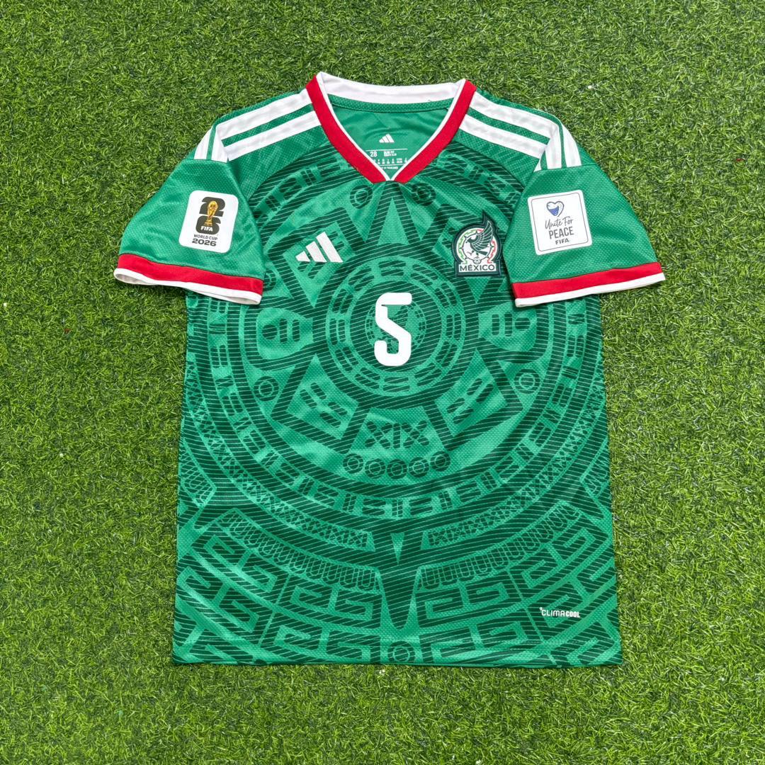 Mexico World Cup 2026 Johan Vasquez Home Green Football Jersey