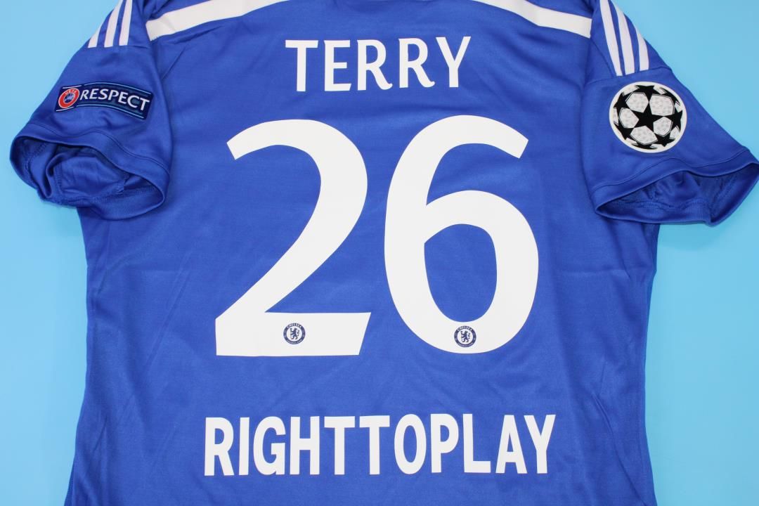 John Terry Chelsea 2014 2015 Retro Sleeve Football Jersey Kit