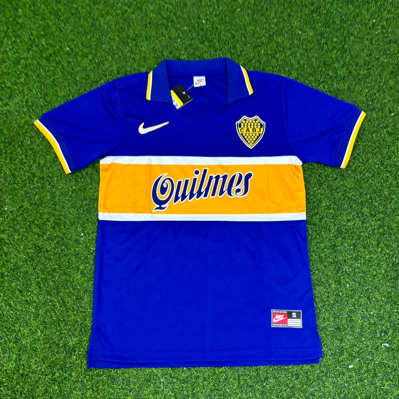 Juan Román Riquelme Boca Juniors 1996 1997 Retro Football Jersey