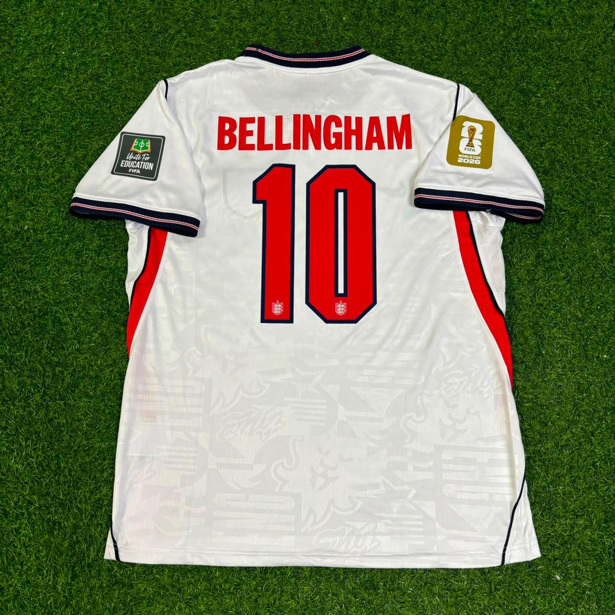 Jude Bellingham 2026 World Cup Football Jersey Paradise Edition