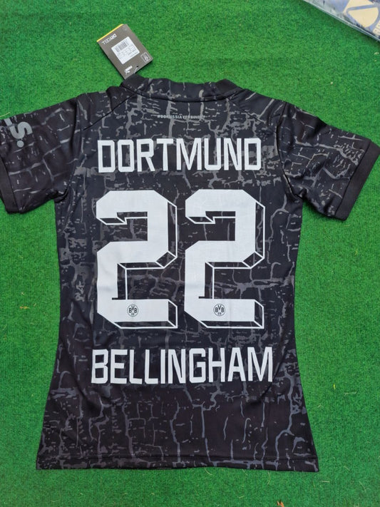 Jude Bellingham Borussia Dortmund Retro Football Jersey Kit