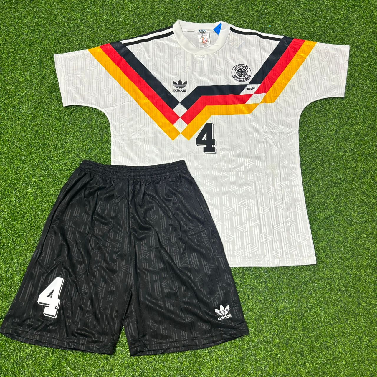 Jürgen Kohler #4 Deutschland 1990 World Cup Retro
