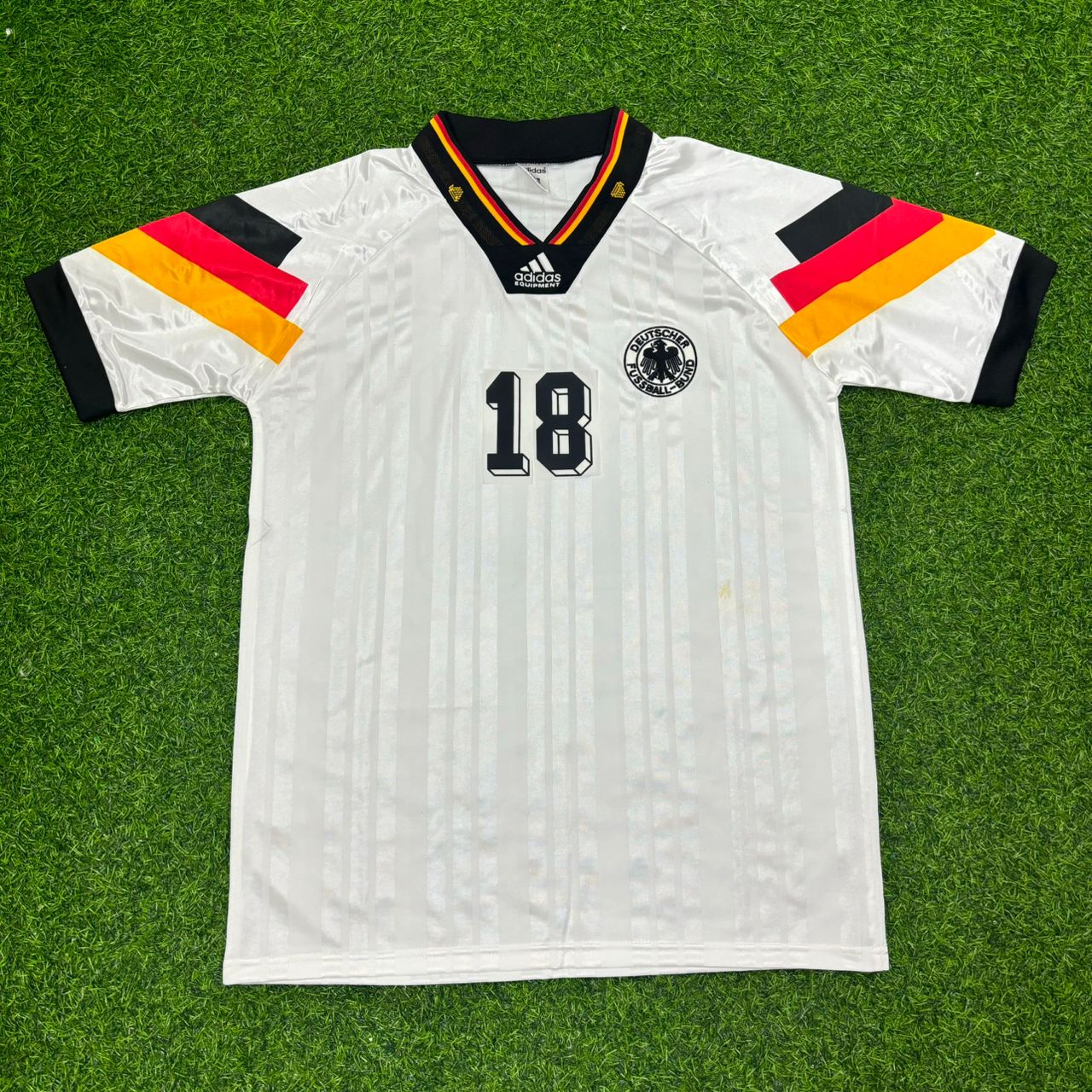 Jürgen Klinsmann Germany 1992 Retro Football Jersey Kit